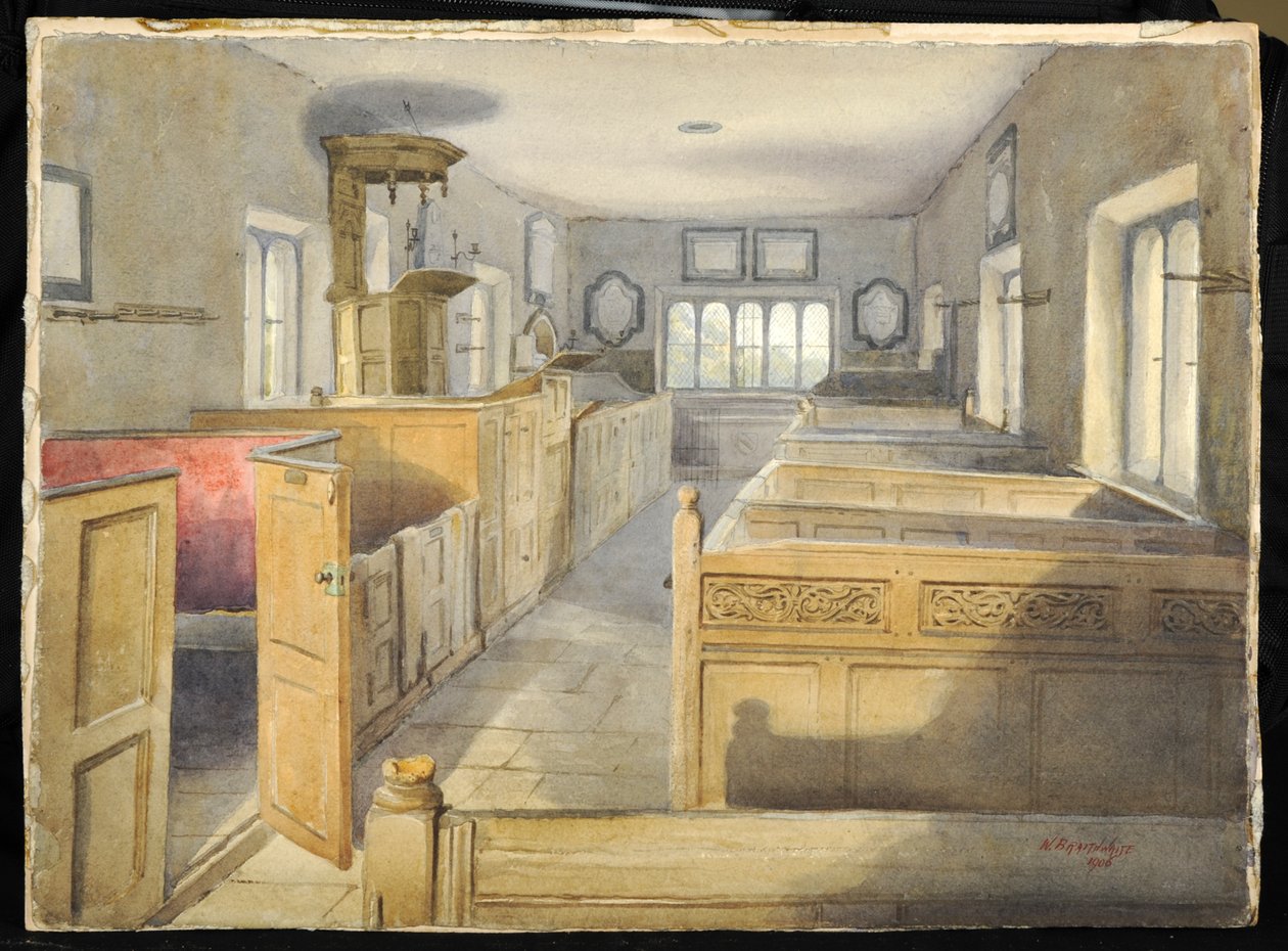 Kaplica Purytańska Bramhope autorstwa Walter Braithwaite