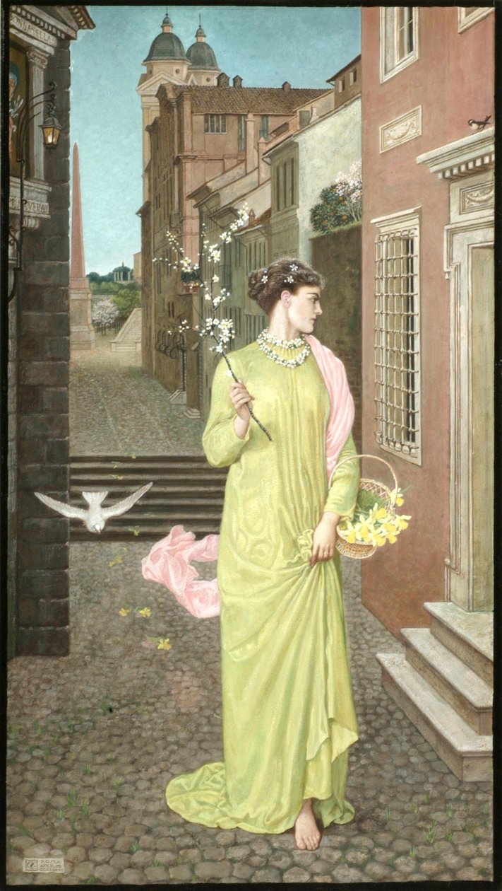 Zwiastun wiosny autorstwa Walter Crane