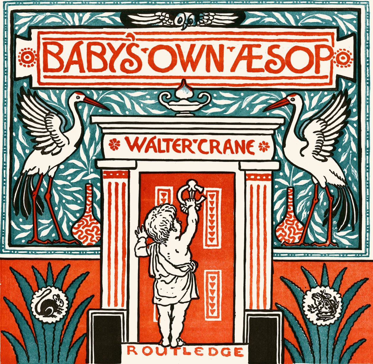Babys Własny Ezop autorstwa Walter Crane