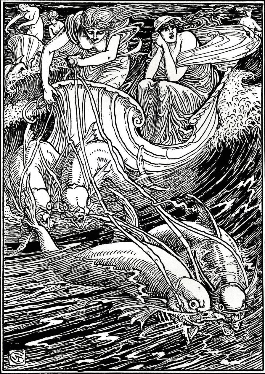 Ilustracja do Faerie Queene, c1890, 1897 autorstwa Walter Crane
