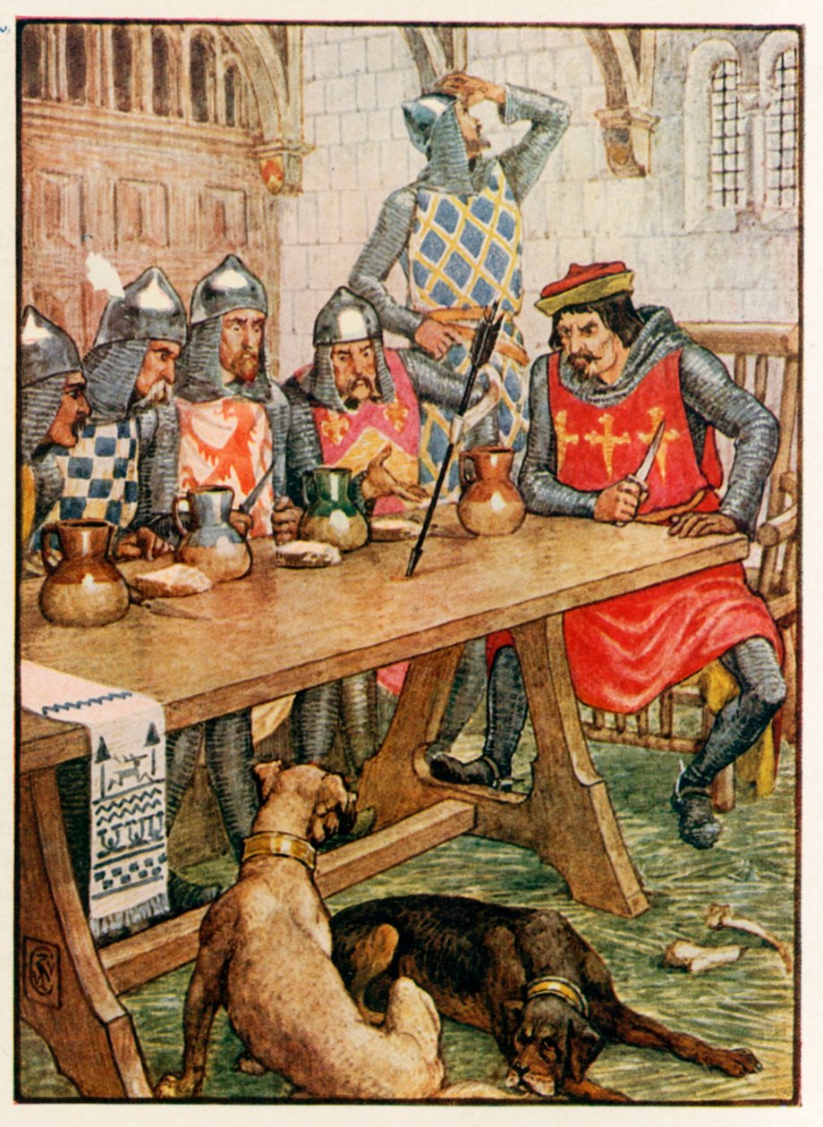 Czarna Strzała autorstwa Walter Crane