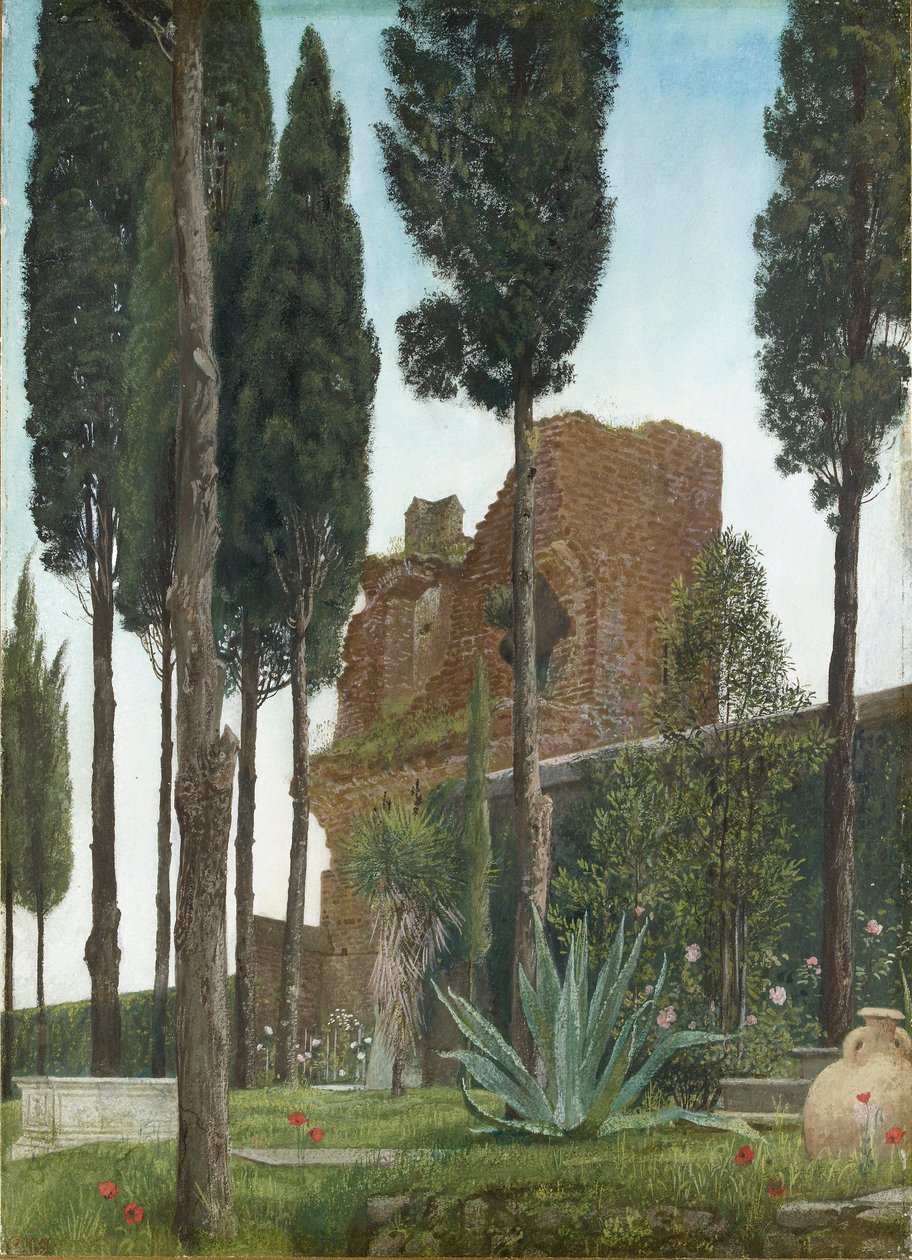 Grób Shelley, 1873 autorstwa Walter Crane