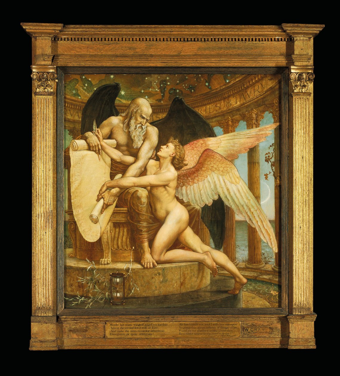 Zwój losu autorstwa Walter Crane