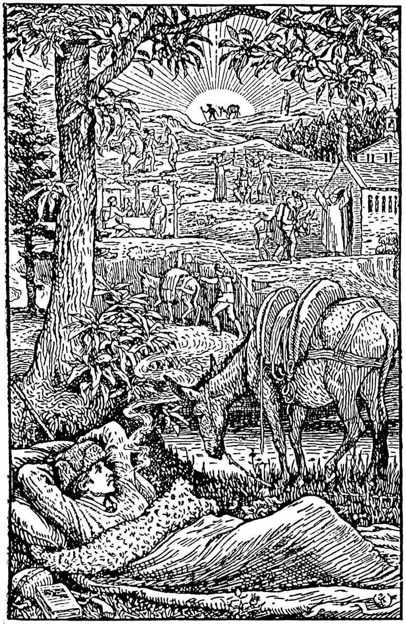 Podróże z osłem w Cevennes (Podróże z osłem w Cevennes) – Robert Louis Stevenson. wieczoru L