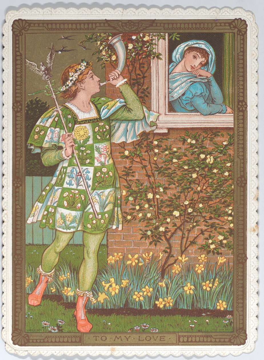 Walentynka autorstwa Walter Crane