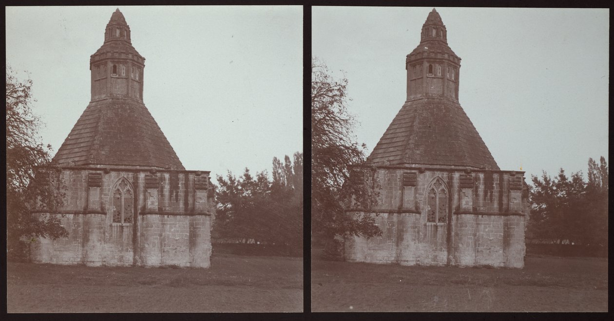 Kuchnia opata, opactwo Glastonbury, Glastonbury, Mendip, Somerset, 1913. autorstwa Walter Edward Zehetmayr