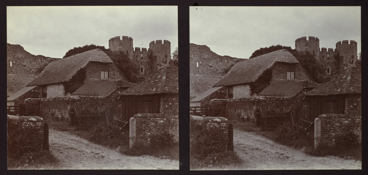 Zamek Amberley, Amberley, Horsham, West Sussex, 1913. autorstwa Walter Edward Zehetmayr