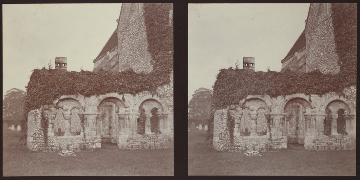 Boxgrove Priory, Boxgrove, Chichester, West Sussex, 1913. autorstwa Walter Edward Zehetmayr