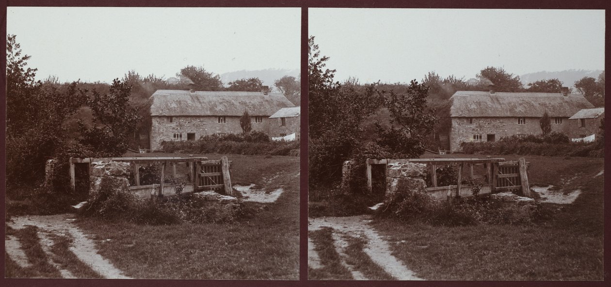 Old Mill, Rhode Lane, Uplyme, East Devon, Devon, 1913. autorstwa Walter Edward Zehetmayr