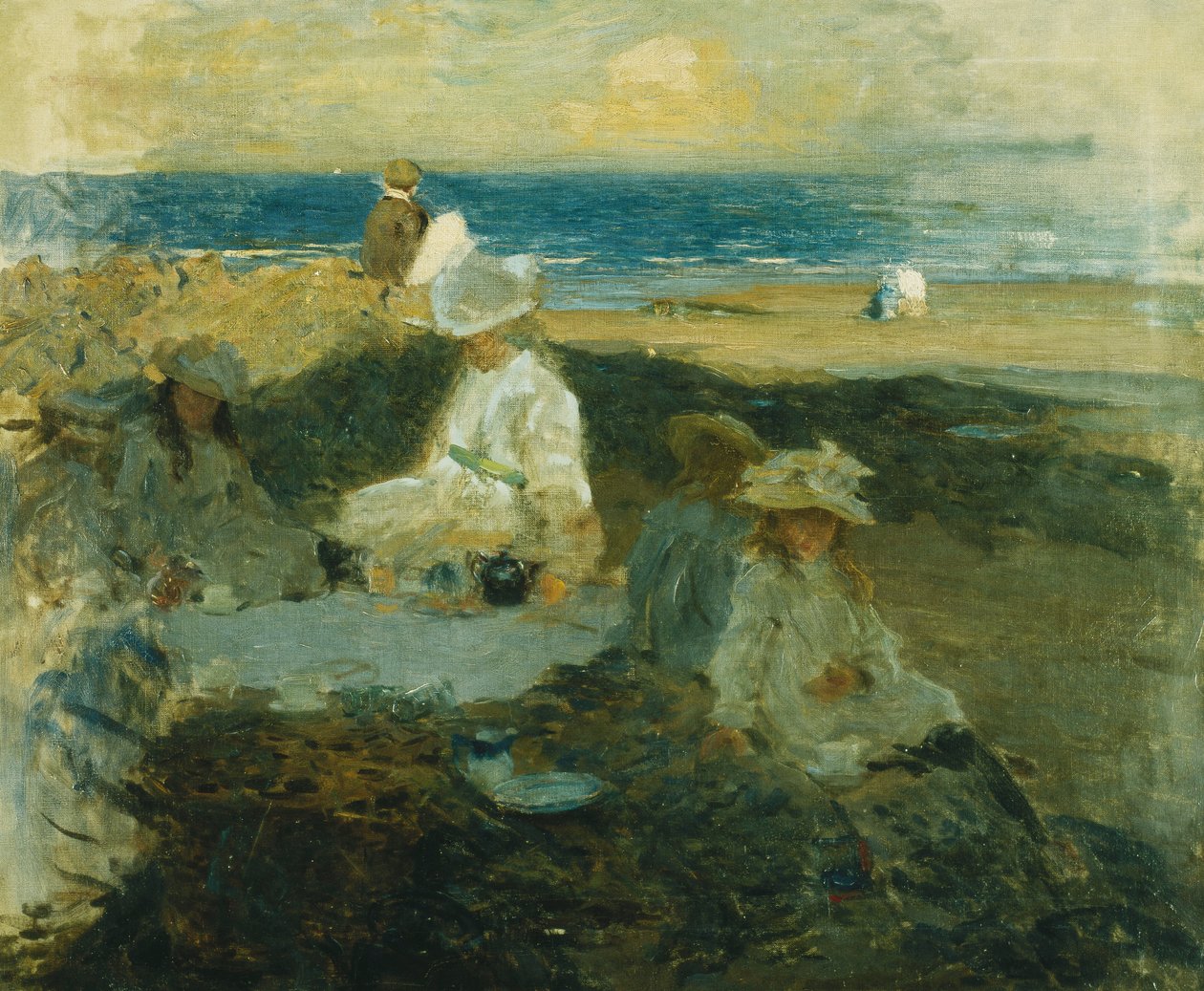 Na plaży, ok. 1903 autorstwa Walter Frederick Osborne
