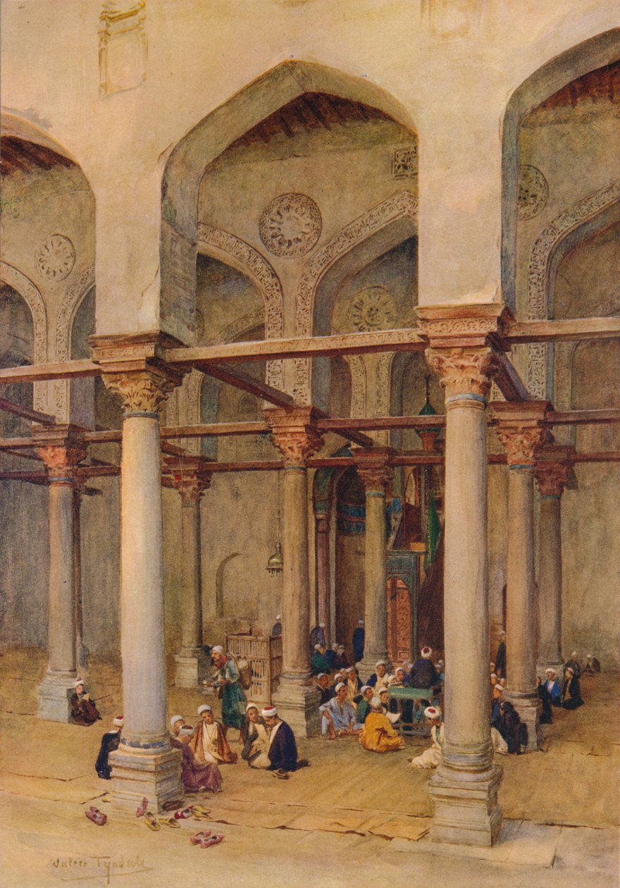 Szkoła arabska, ok. 1905, 1912 autorstwa Walter Frederick Roofe Tyndale