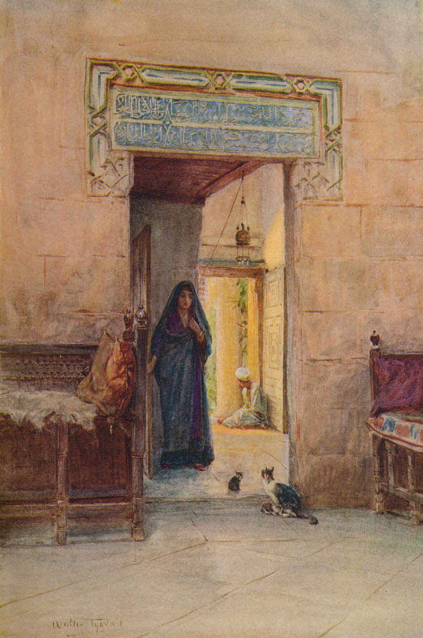 Wejście do Hareem, c1905, 1912 autorstwa Walter Frederick Roofe Tyndale