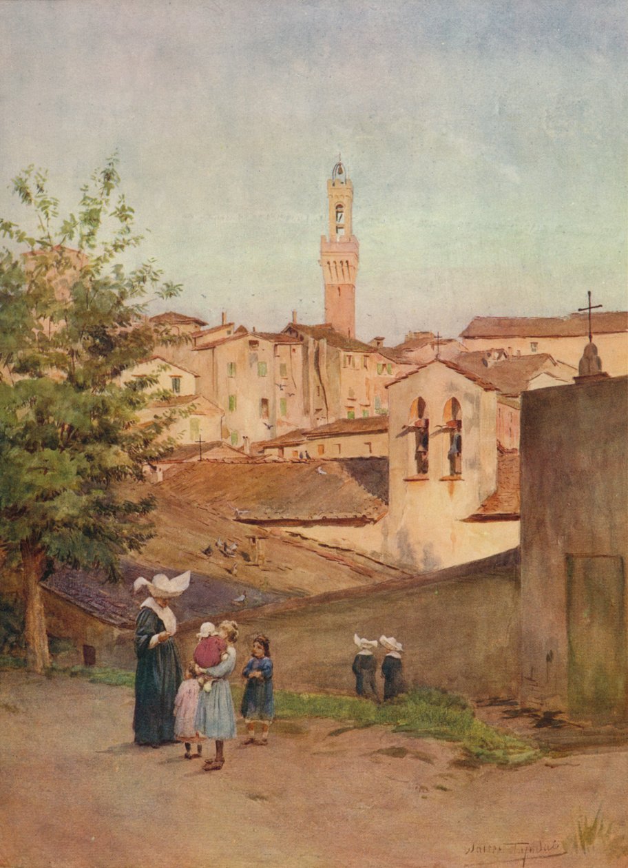 Kaplica św. Katarzyny, ok. 1900 1913 autorstwa Walter Frederick Roofe Tyndale