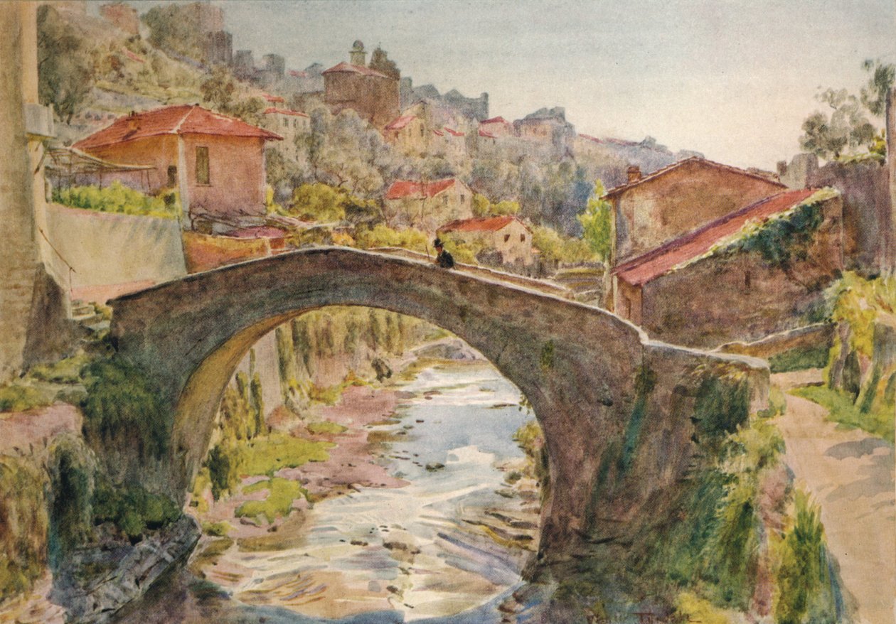 La Rocca, San Remo, c1910, 1912 autorstwa Walter Frederick Roofe Tyndale