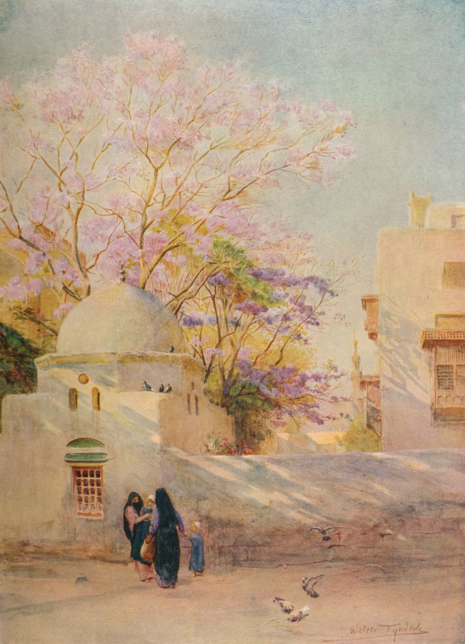 Jacaranda, ok. 1905, 1912 autorstwa Walter Frederick Roofe Tyndale