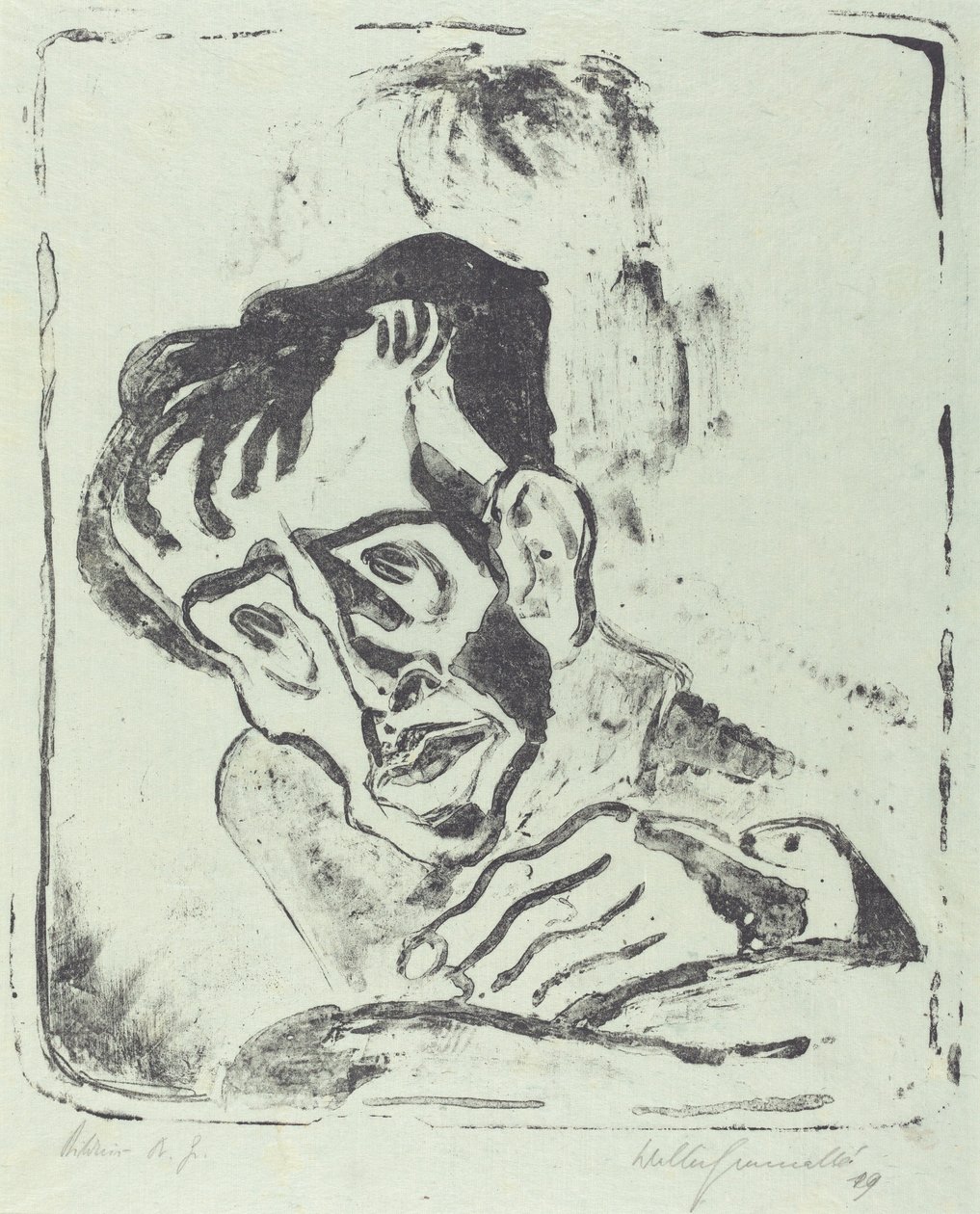 portret dr rozmiar autorstwa Walter Gramatte