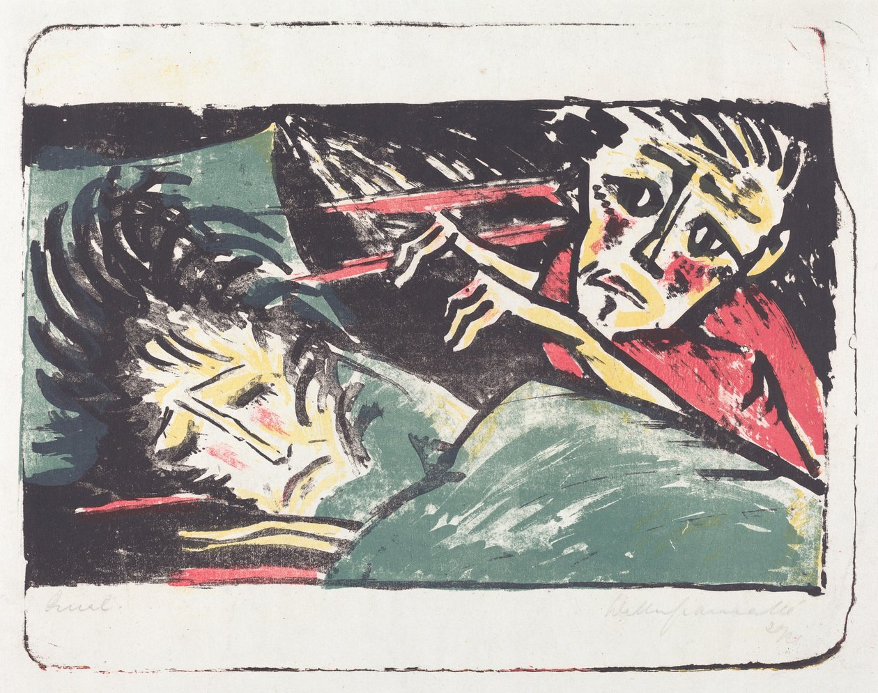 Która Męka, 19201921. autorstwa Walter Gramatte
