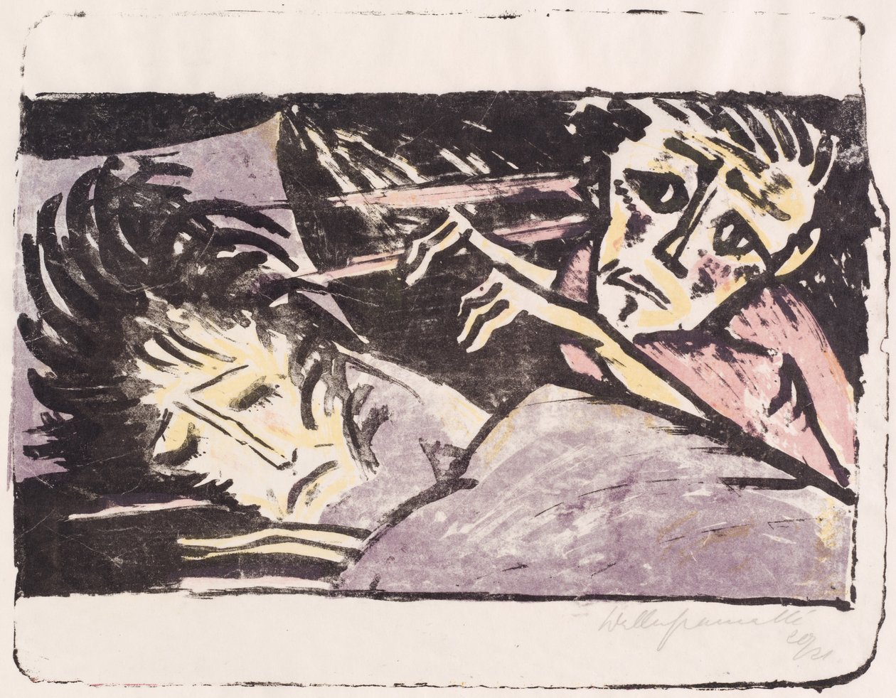 Która Męka, 19201921. autorstwa Walter Gramatte