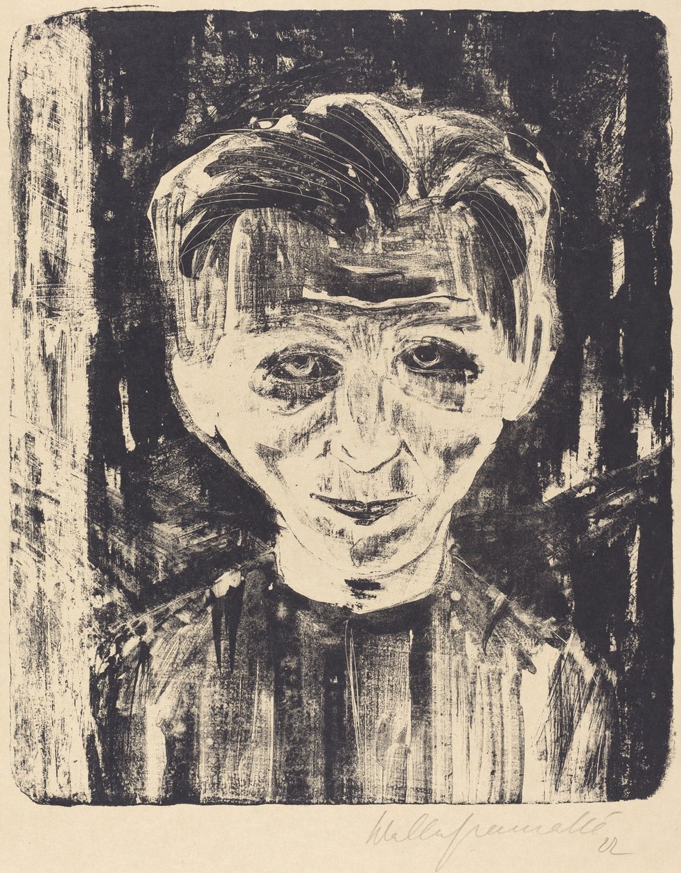 Autoportret, 1922. autorstwa Walter Gramatte