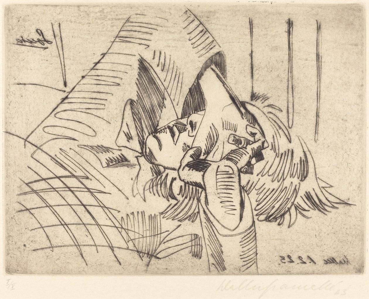 Sonia, 1923. autorstwa Walter Gramatte