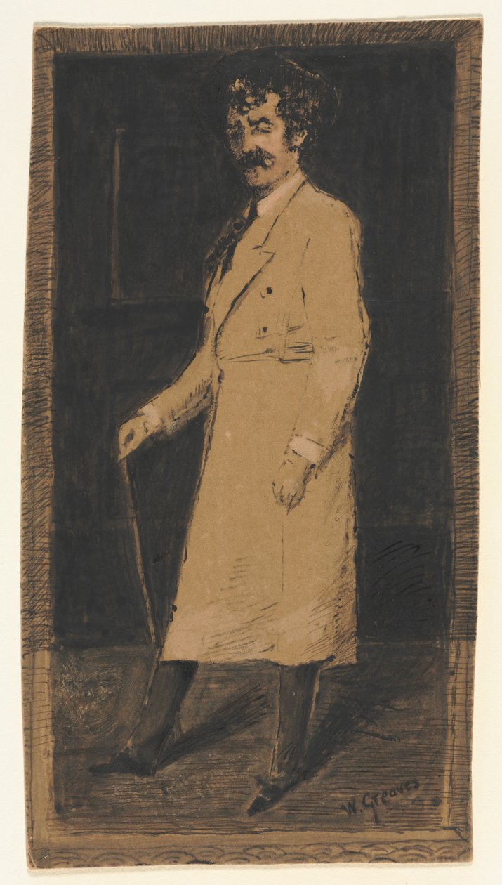 James McNeill Whistler autorstwa Walter Greaves