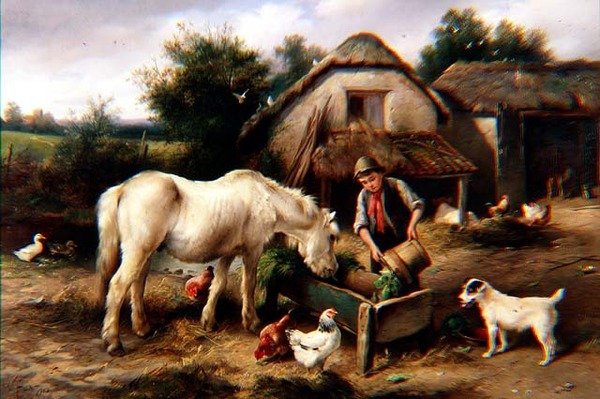 Podwórko w Devonshire autorstwa Walter Hunt