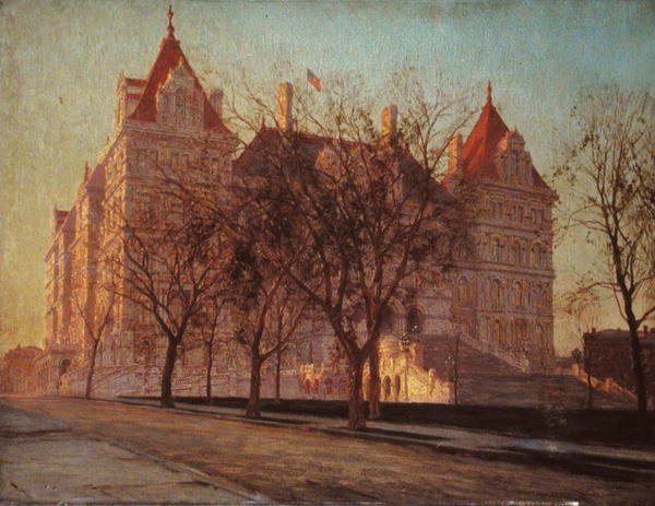 State Building, Albany, stan Nowy Jork autorstwa Walter Launt Palmer