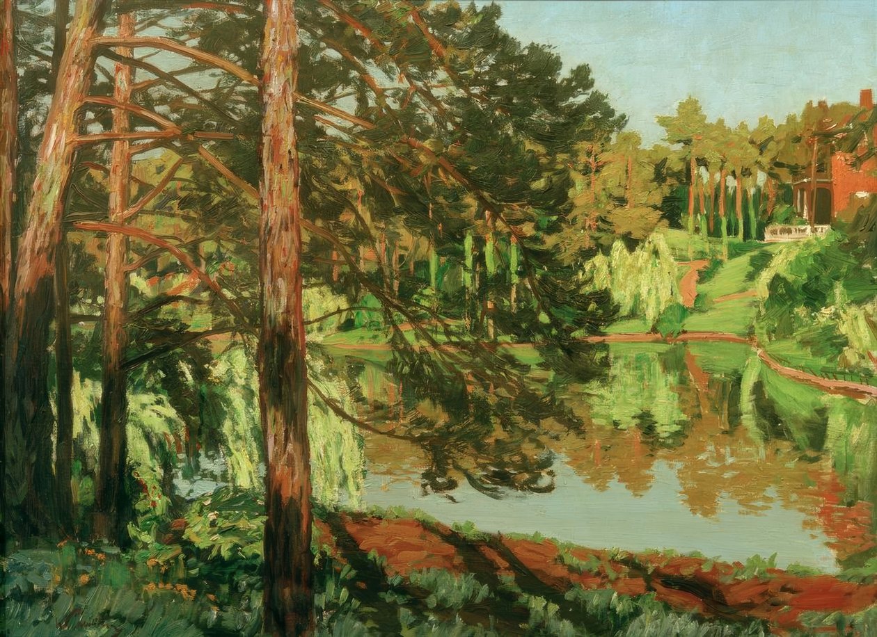Z Grunewaldu autorstwa Walter Leistikow
