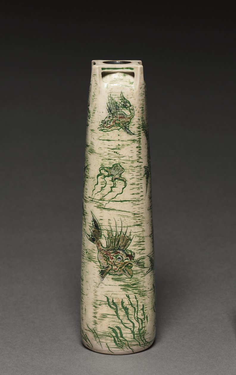 Wazon: Ryba, 1908 autorstwa Walter Martin