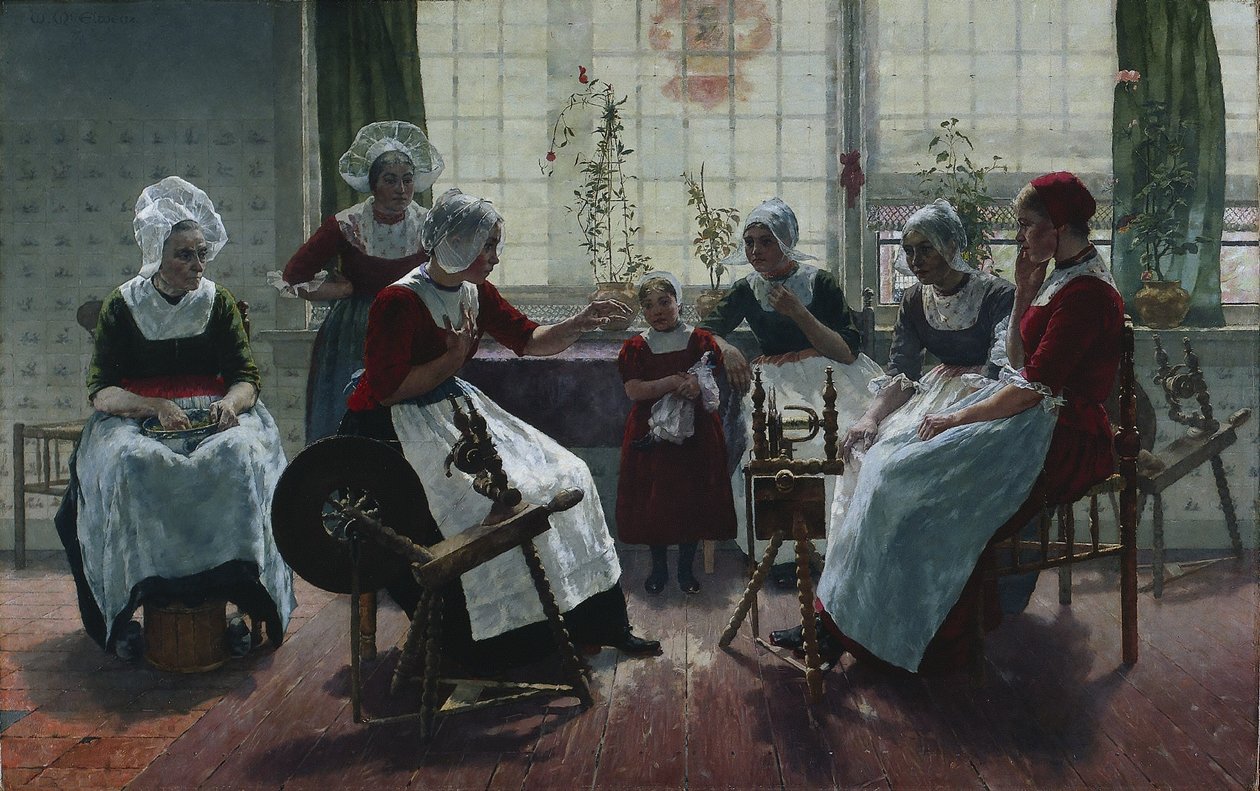 Opowieść o duchach, 1887. autorstwa Walter McEwen