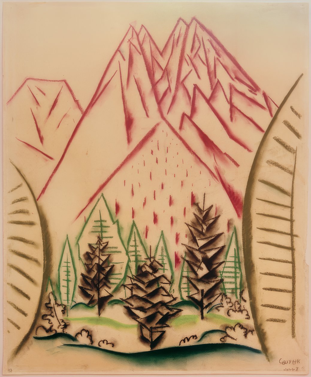 Zugspitze II autorstwa Walter Ophey