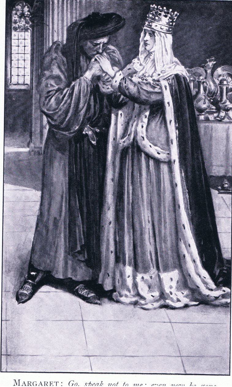 Margaret: Idź, nie mów do mnie: nawet teraz odszedł, 1900 autorstwa Walter Paget
