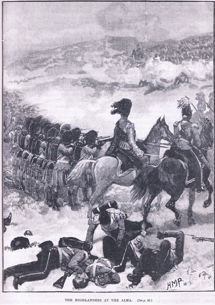 Górale w Alma 1854 AD autorstwa Walter Paget