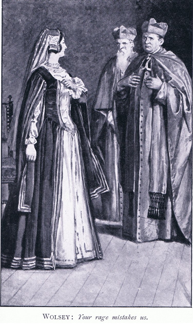 Wolsey: Twoja wściekłość myli nas, 1900 autorstwa Walter Paget