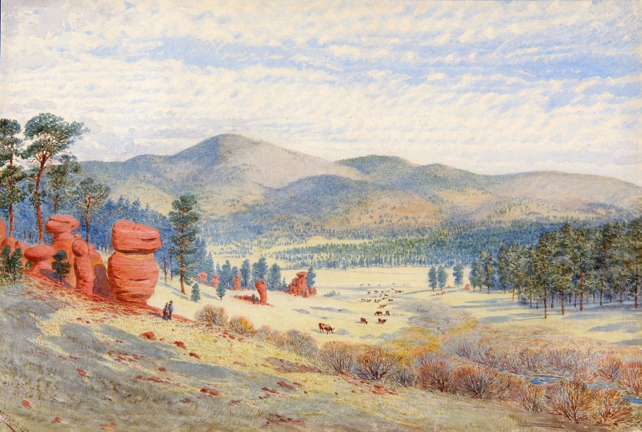 W Monument Park, Kolorado autorstwa Walter Paris