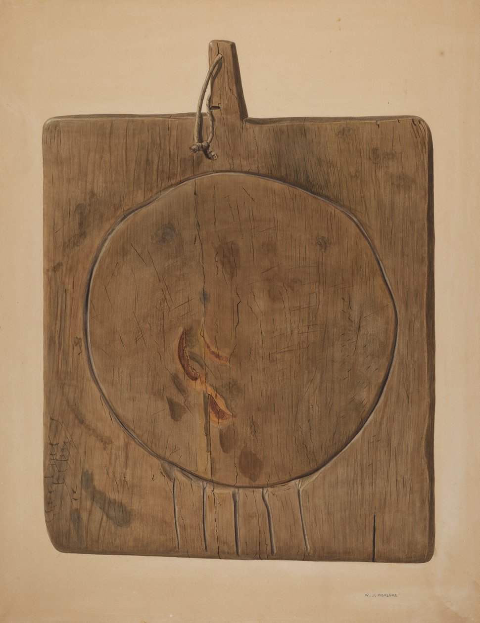 Ociekacz do sera, 1935-1942. autorstwa Walter Praefke