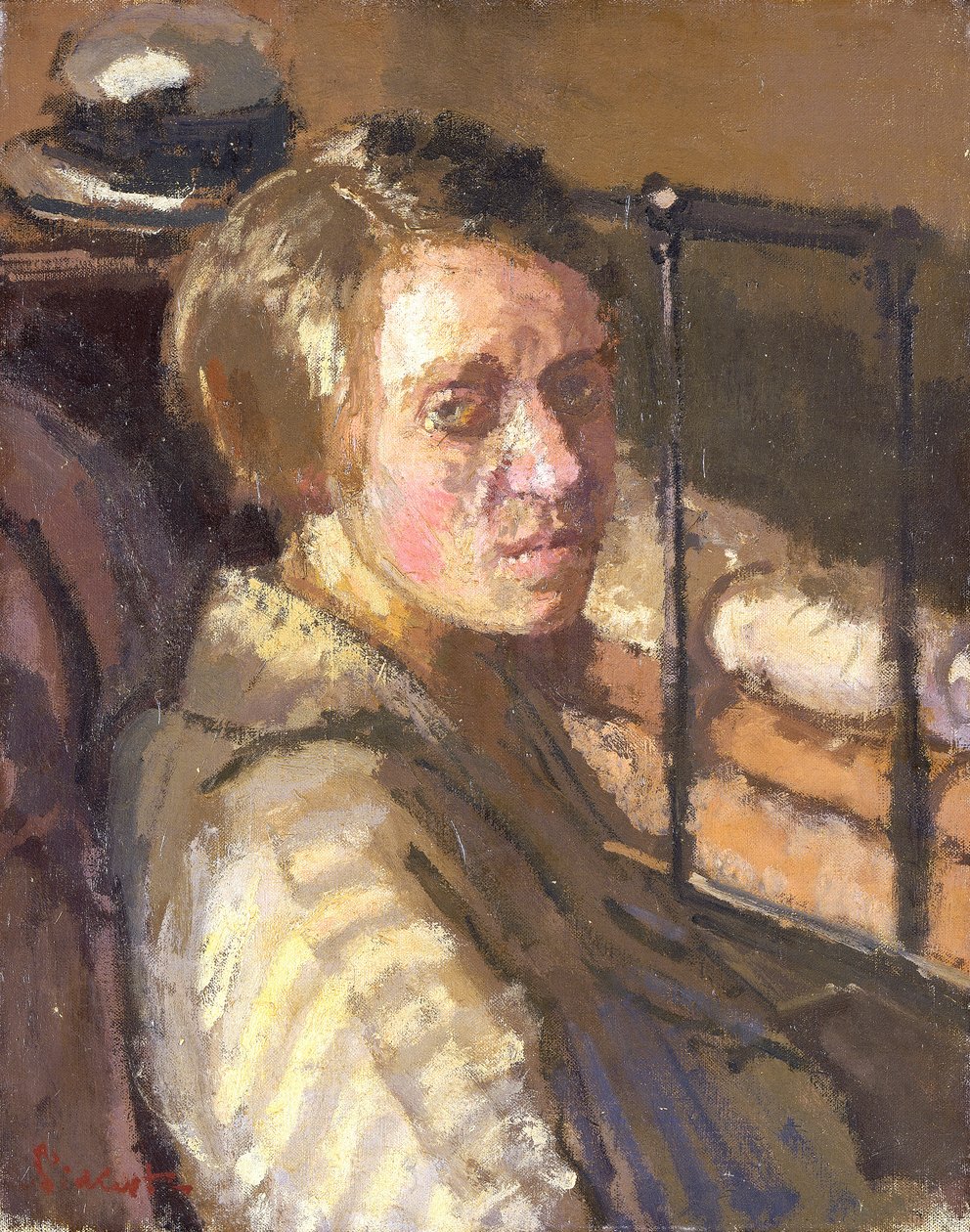 „Portret Camden Town”, 1915-16 autorstwa Walter Richard Sickert