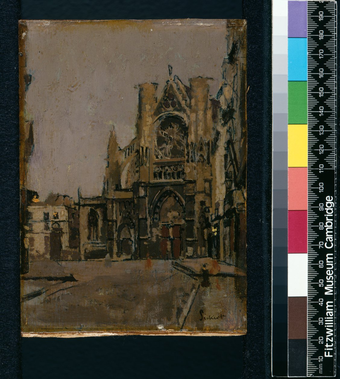 Kościół św. Jakuba, Dieppe, 1899-1900 autorstwa Walter Richard Sickert