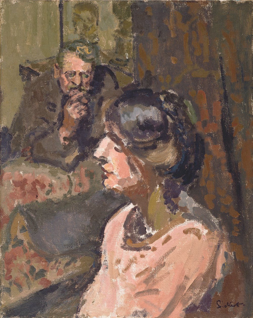 Mąż i Marie, ok. 1912 (olej na płótnie) autorstwa Walter Richard Sickert