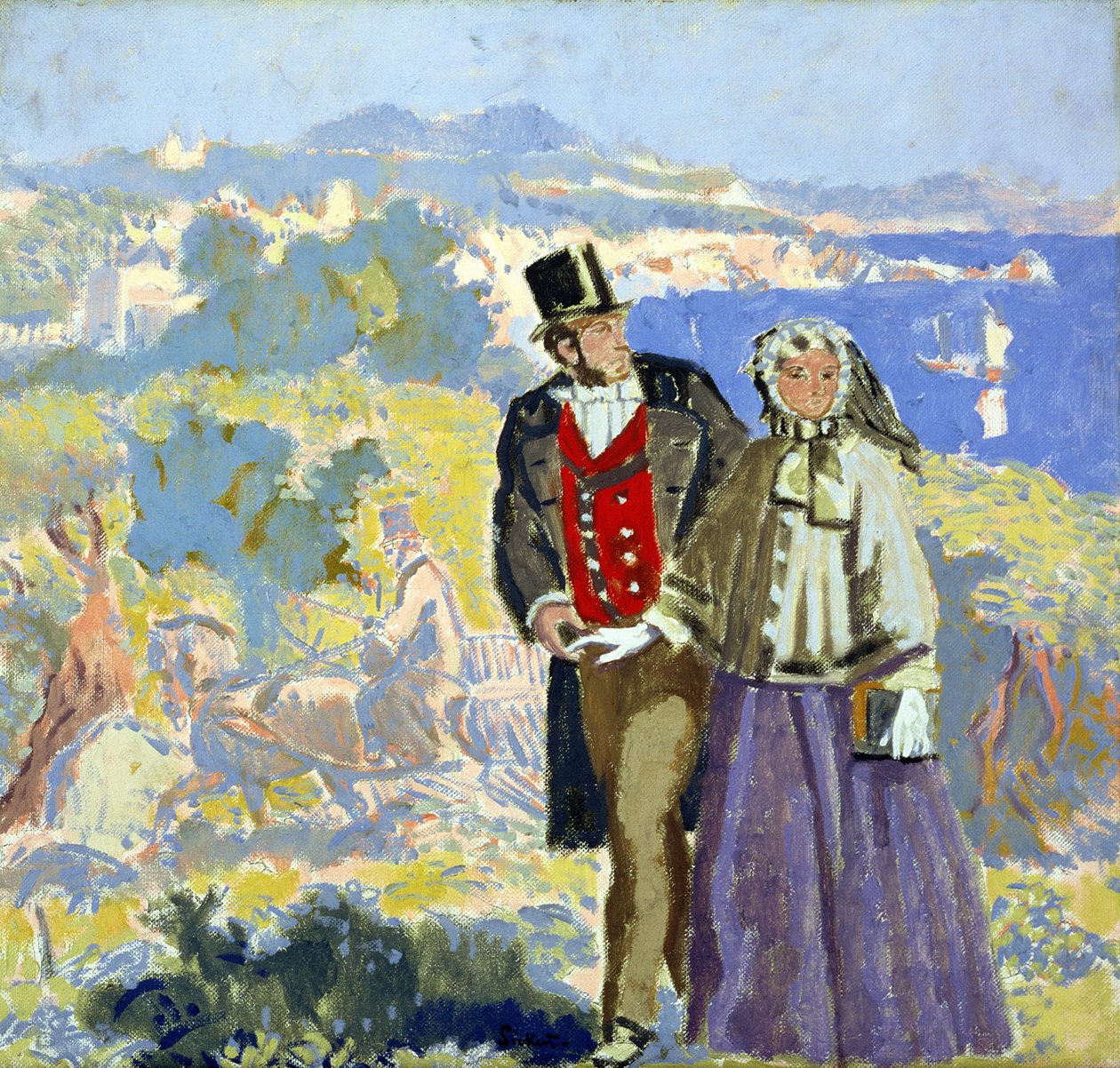 Idylla (olej na płótnie) autorstwa Walter Richard Sickert