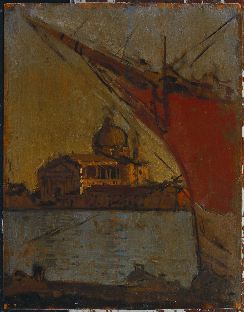 Il Redentore, z Zattere, Wenecja, ok. 1895-96 autorstwa Walter Richard Sickert