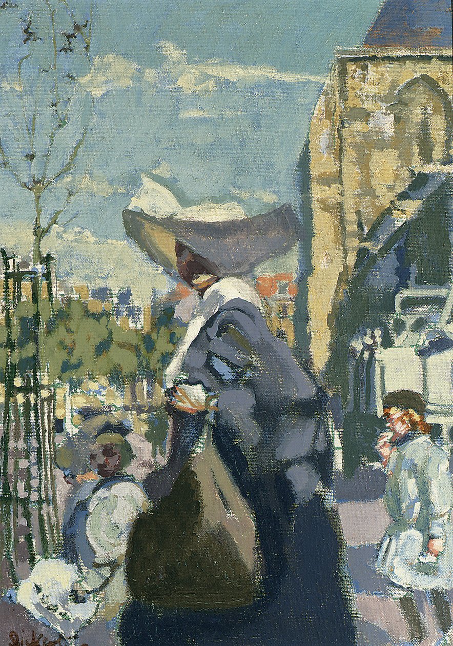 Dobra Siostra, ok. 1931 (olej na płótnie) autorstwa Walter Richard Sickert