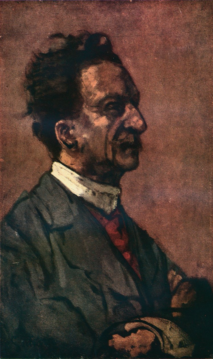 Portret Freda Wintera, c1897-1898 autorstwa Walter Richard Sickert