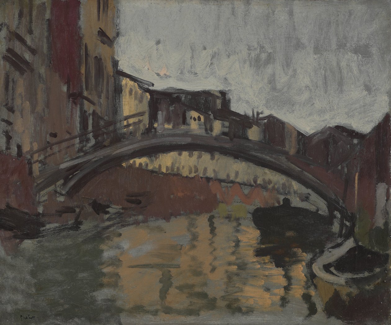 San Trovaso, Wenecja, ok. 1904 autorstwa Walter Richard Sickert