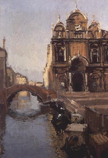 Scuola Grande di San Marco i Rio dei Mendicanti, Wenecja autorstwa Walter Richard Sickert