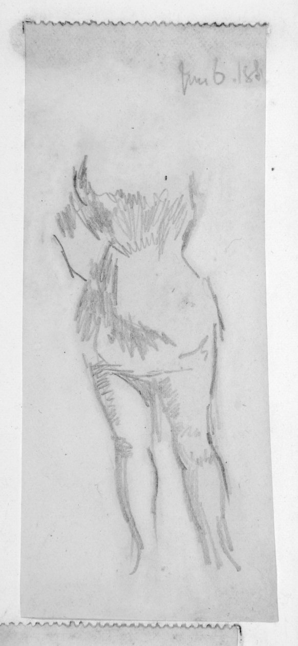 Szkic postaci kobiecej autorstwa Walter Richard Sickert