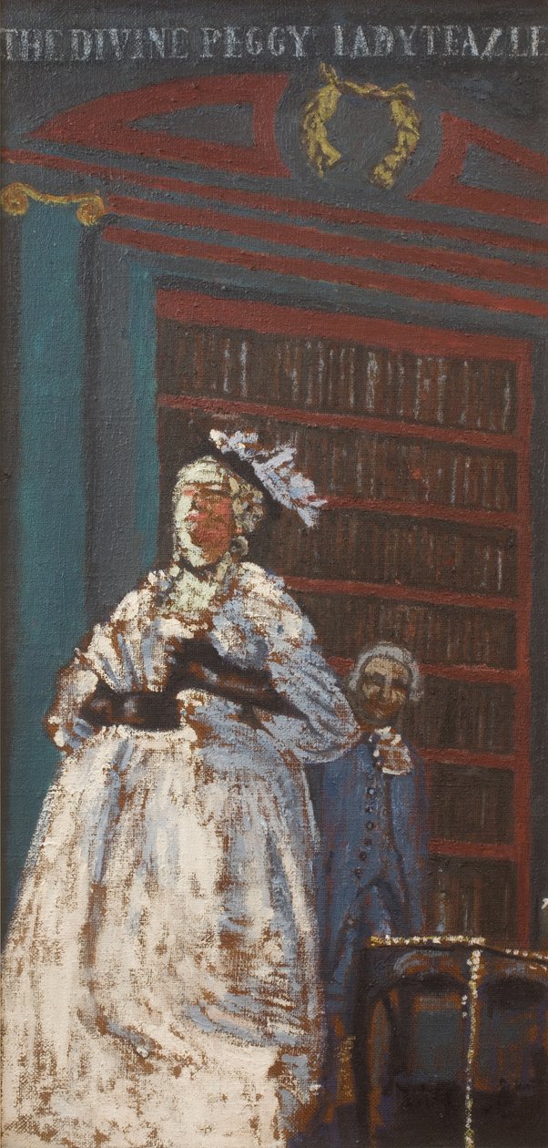 Boska Peggy - Lady Teazle autorstwa Walter Richard Sickert