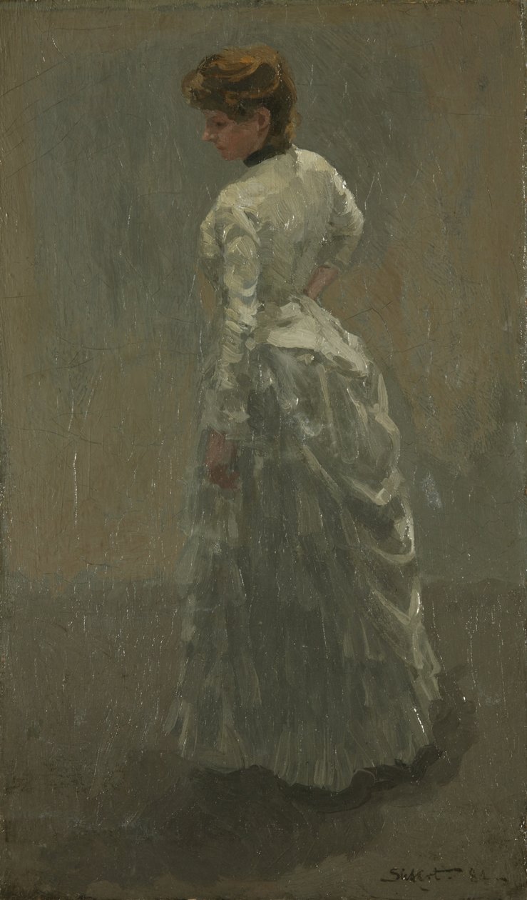Szara Sukienka autorstwa Walter Richard Sickert