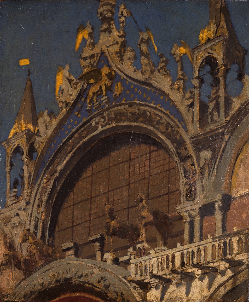 Konie św Marka, Wenecja, 1905-06. autorstwa Walter Richard Sickert