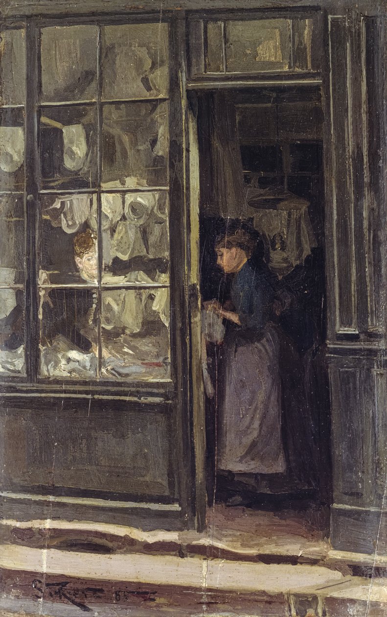Pralnia autorstwa Walter Richard Sickert
